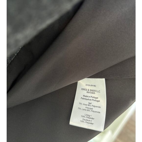 Veronica Beard Ellette Wool Blend Jacket, Size 10, Pinstripe Blazer - Picture 6 of 11